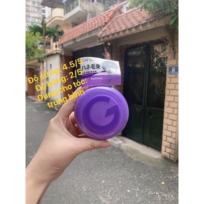 Wax tạo kiểu tóc Gatsby Moving Rubber hay còn gọi là sáp Nhật uy tín