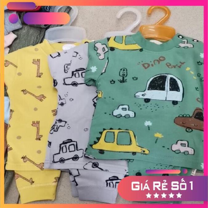 Quần áo trẻ em ⚡️ XẢ KHO ⚡️ Bộ cotton thu đông dài tay siêu mềm mịn cho bé 16-40 kg co giãn bốn chiều