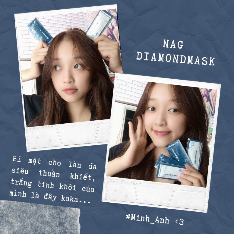 [MUA ĐỂ NHẬN QUÀ] Tặng 01 mũ bảo hiểm/nón bảo hiểm khi mua 02 hộp sản phẩm BỘ ĐÔI MẶT NẠ N.A.G DIAMOND MASK | Thế Giới Skin Care