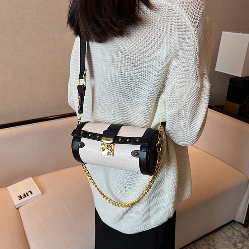 Túi Đeo Chéo Họa Tiết Vân Đá Thời Trang Cho Nữ