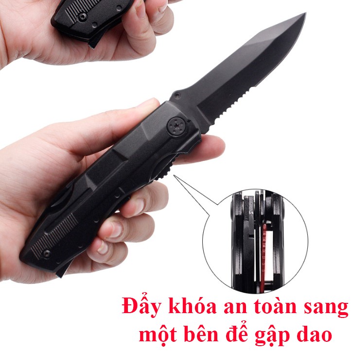 Dao phượt gấp gọn EDC cao cấp có tool kèm kìm đa năng