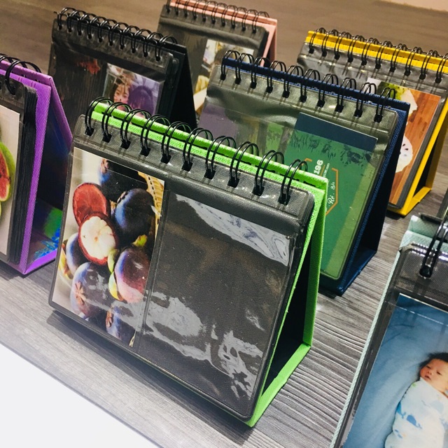 Sỉ 20 cuốn Album Ảnh Polaroid mini 68 ảnh 6x9 để bàn lò xo siêu xinh
