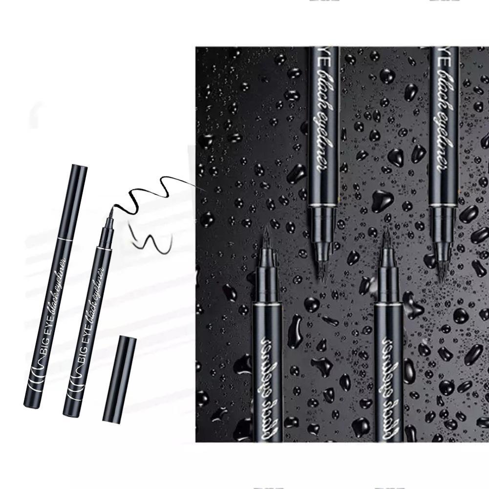 Bút Kẻ Mắt Màu Đen Chống Thấm Nước Và Mồ Hôi Thiết Kế Vỏ Lấp Lánh Ánh Sao M6W5