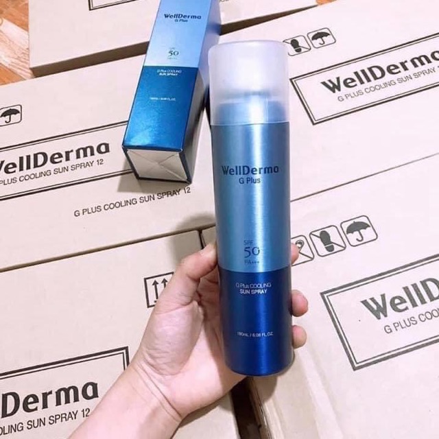 XỊT CHỐNG NẮNG WELLDERMA COOLING SUN SPRAY