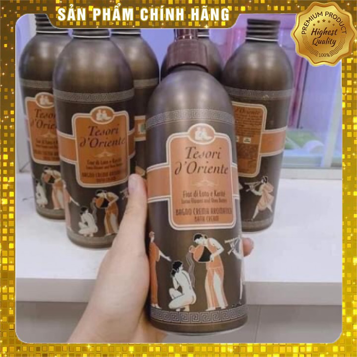 Sữa Tắm Ý Hương Nước Hoa Tesori D’Oriente Cao cấp Italia / Chai 500ml [CHÍNH HÃNG 100%]