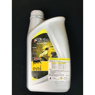 Dầu Nhớt ENI I-RIDE SCOOTER MB 10W-40 1L) Nhớt Xe Tay Ga