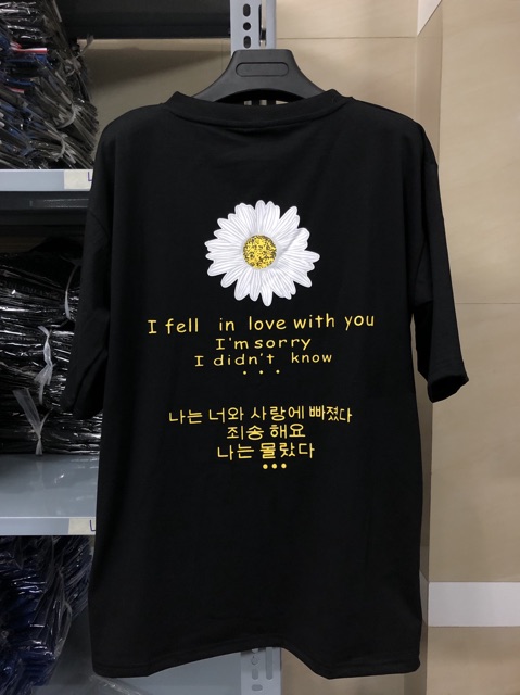 Áo Thun IN HOA CÚC Unisex 1hitshop | BigBuy360 - bigbuy360.vn