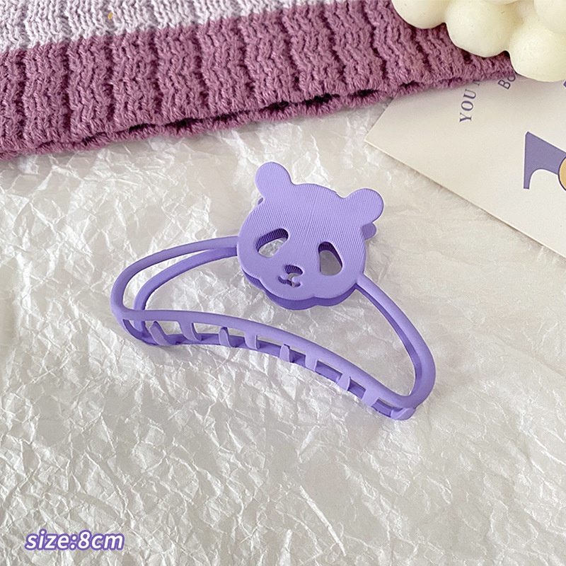 Kẹp Tóc càng cua Hàn Quốc cao cấp màu TíM dễ thương [ MÃ B405 ]
