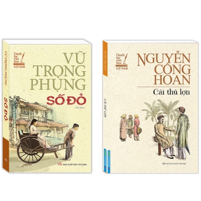 Sách - Combo Số đỏ ( bìa mềm) + Cái thủ lợn (bìa mềm)