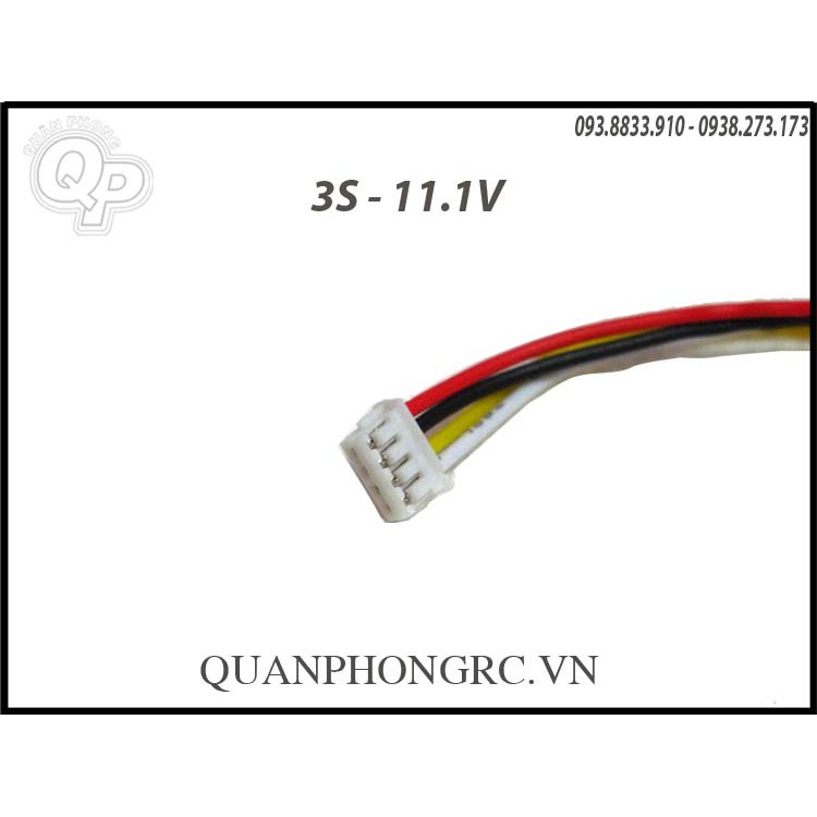 Dây balance silicon 3S - 11.1V