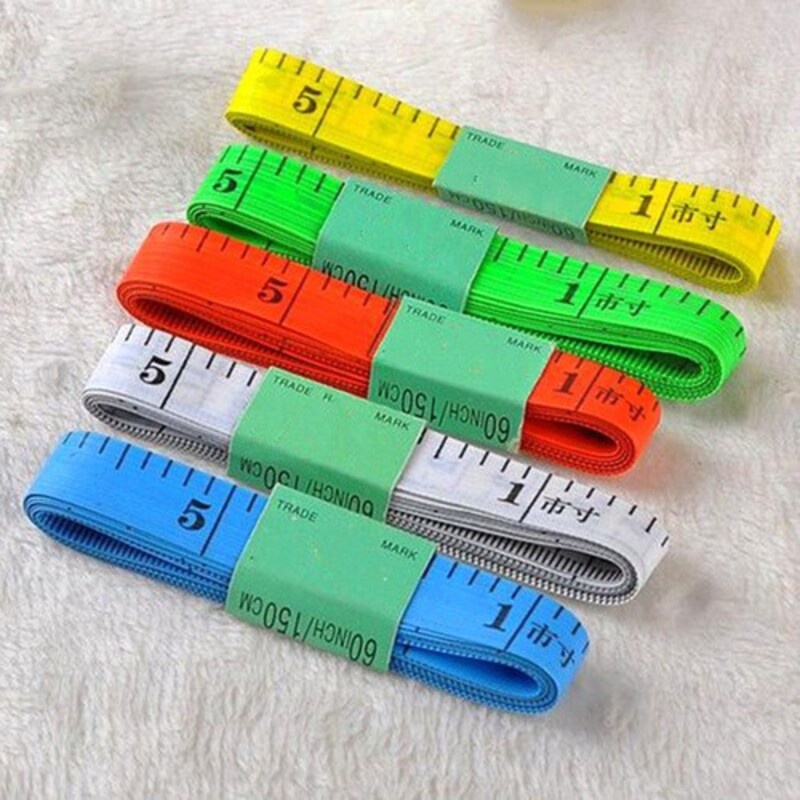 Thước Đo Chiều Cao Dây May Đồ - Thước Dây Đo 3 Vòng May quần áo nhỏ gọn tiện lợi siêu bền 150cm ILY