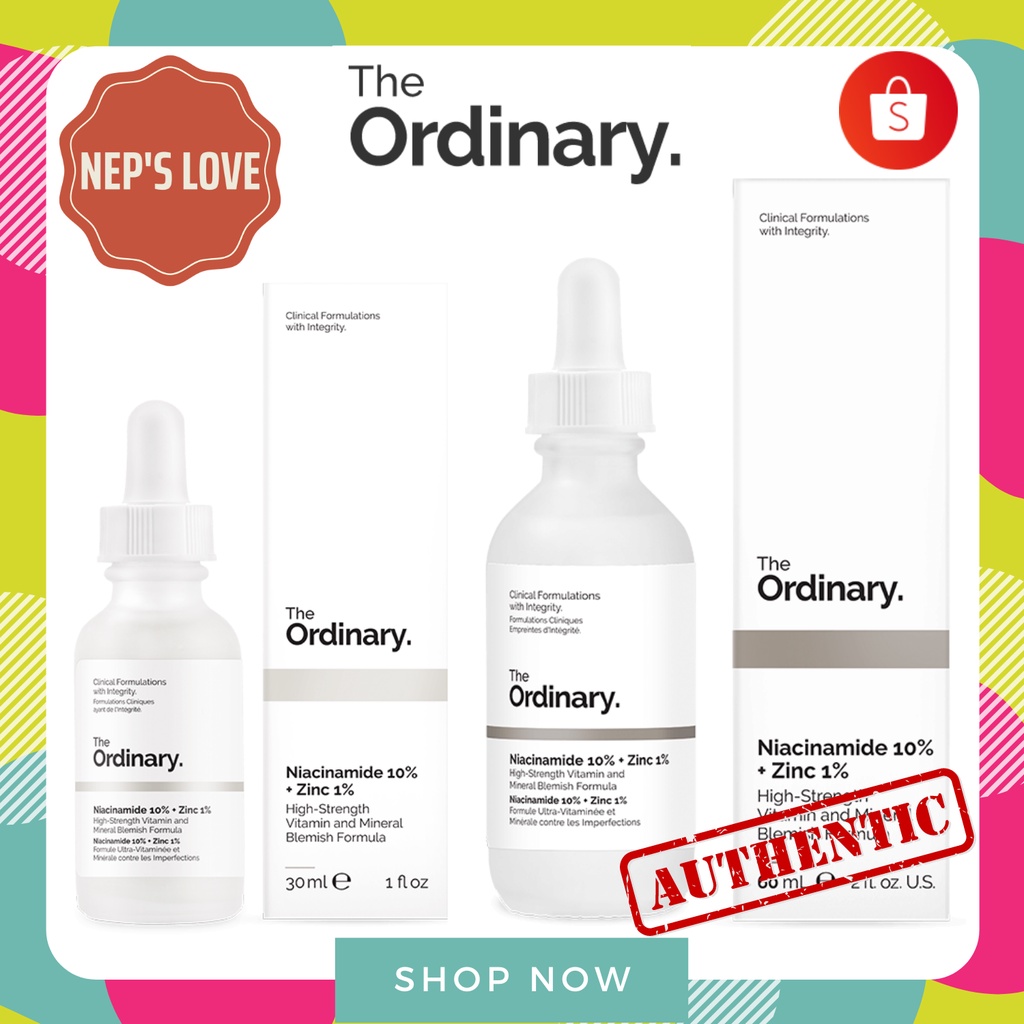 (BILL CANADA) THE ORDINARY_Serum giúp mờ thâm, sáng da Niacinamide 10% + Zinc 1% | BigBuy360 - bigbuy360.vn