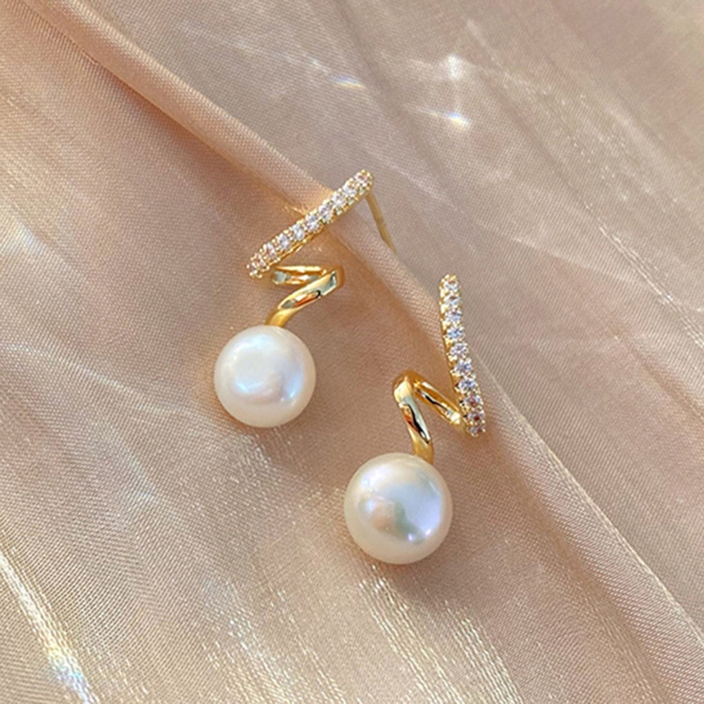 Đôi Bông Tai Đính Đá Thời Trang Cho Nữ