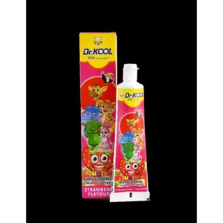 Kem đánh răng vị dâu Dr kool cho bé