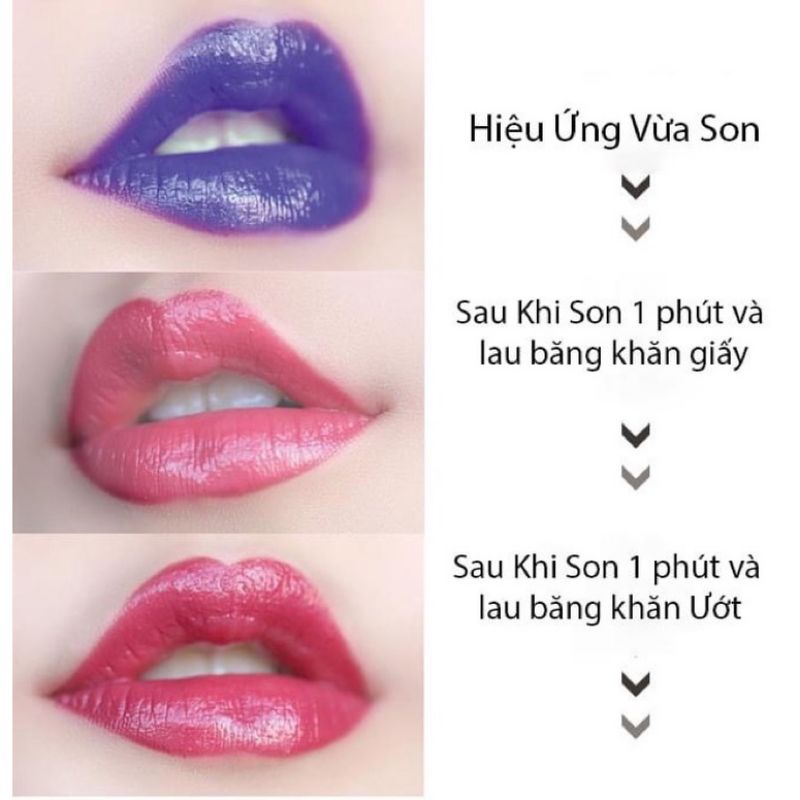 Son Đổi Màu Sắc Theo Nhiệt Độ YANQINA