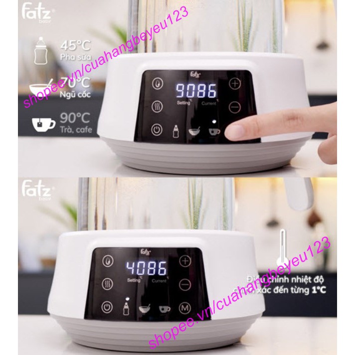 Máy đun nóng và hâm nước pha sữa điện tử FATZ FATZBABY - Quick 5 FB3569TK / Quick 8 FB3525TN