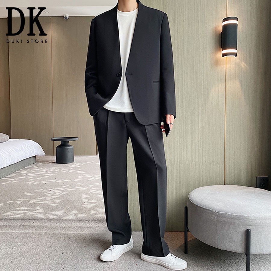 Áo khoác blazer nam, áo vest nam balzer nam phong cách Hàn Quốc LZB0016 - DUKI STORE
