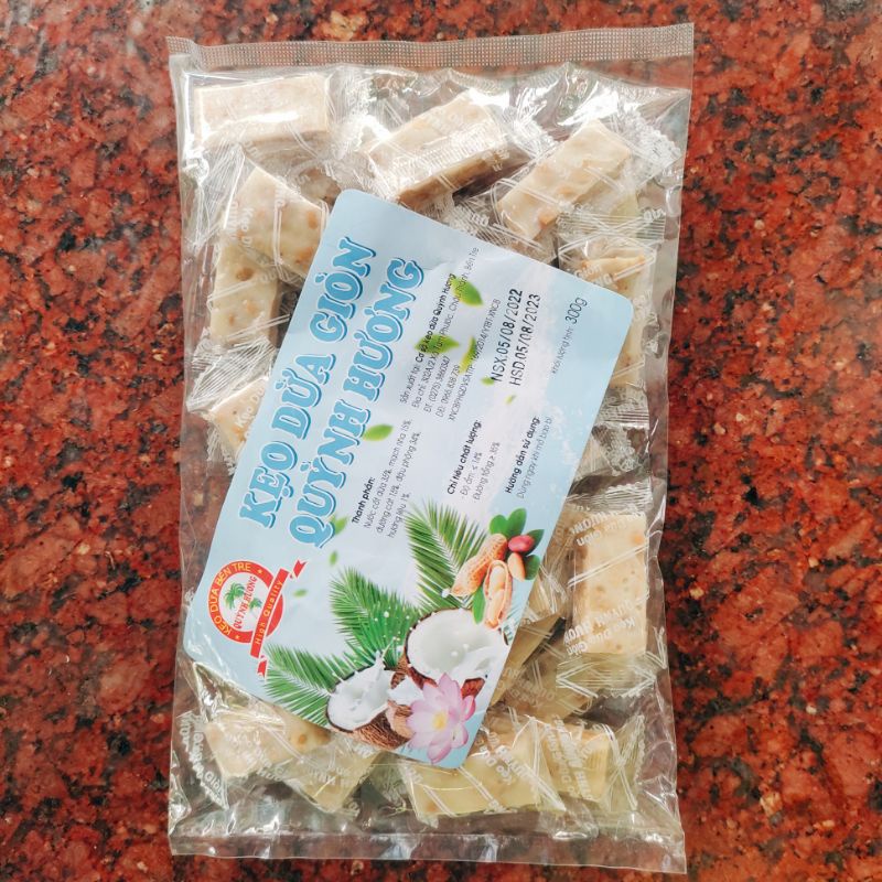 Kẹo dừa giòn Quỳnh Hương 300g