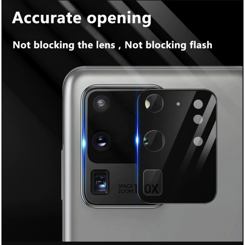 Kính cường lực camera Samsung S20 Ultra chống va đâp, chống loá, giữ nguyên chất lượng hình ảnh