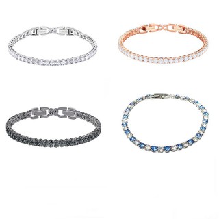 Vòng Tay Mạ Bạc 925 Đính Đá Pha Lê Đơn Giản Thời Trang 2023