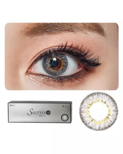 Lens mắt makeup lens GRAY