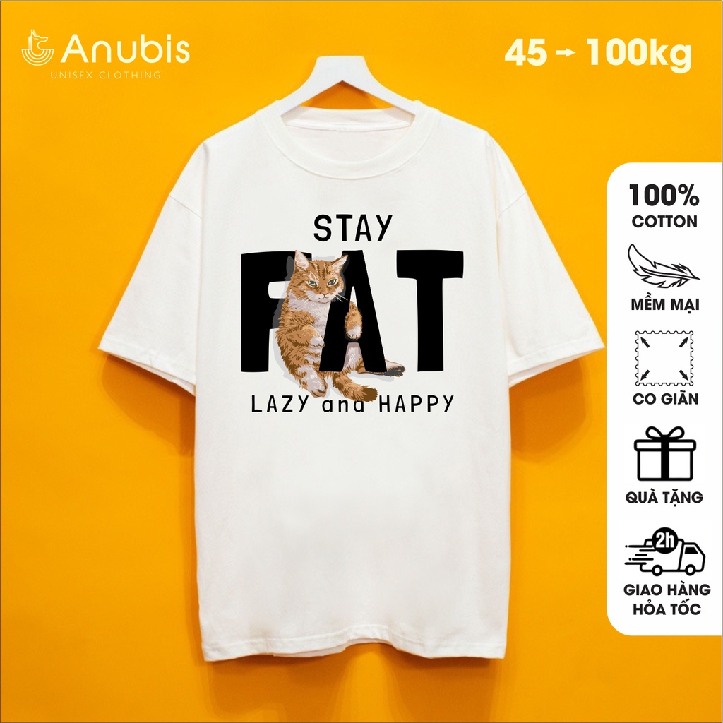 Áo Thun Unisex Mèo Mập  Anubis Store