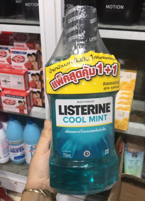 NƯỚC SÚC MIỆNG LISTERINE COOL MINT 750ML – THÁI LAN