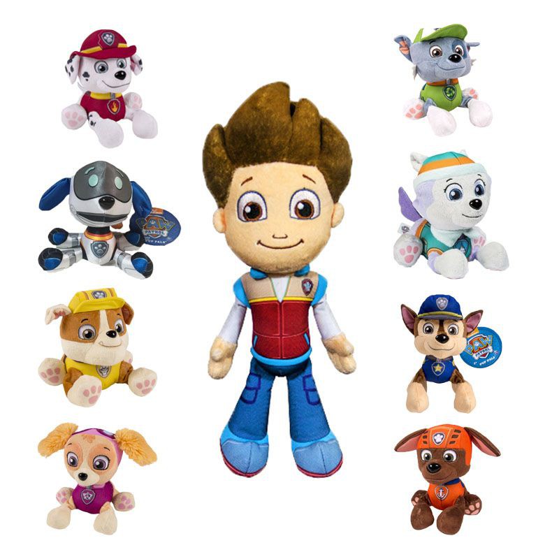 MARSHALL Paw Patrol Chó Cứu Hộ Nhồi Bông Dễ Thương