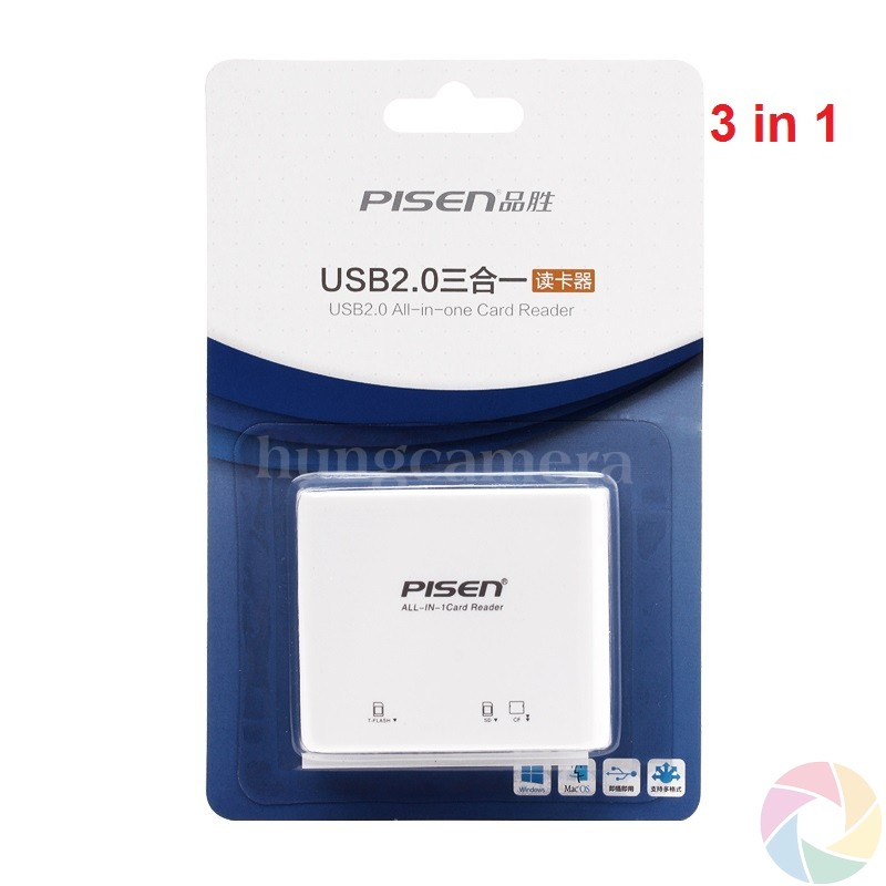 Đầu đọc thẻ nhớ đa năng CF/SD/MicroSD/M2/MS/XD