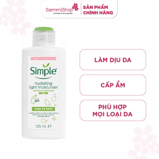 Simple Kem Dưỡng Ẩm Hydrating Light Moisturiser 125ml
