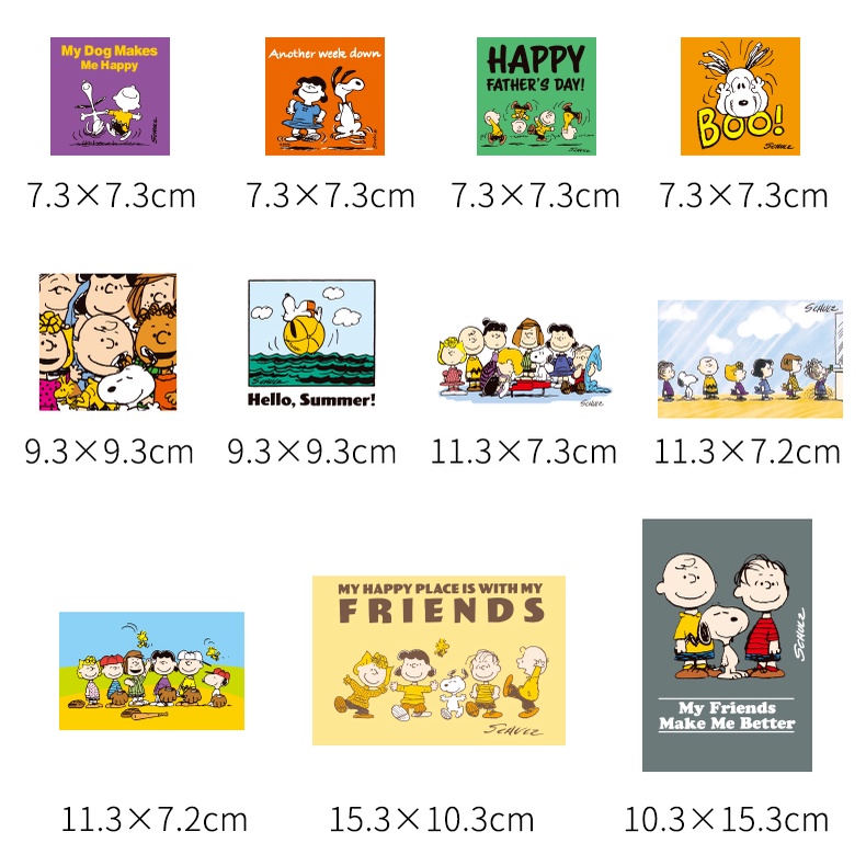 Tấm Poster Dán Tường Trang Trí Phòng Ngủ Hình Snoopy Charlie Thẻ | BigBuy360 - bigbuy360.vn
