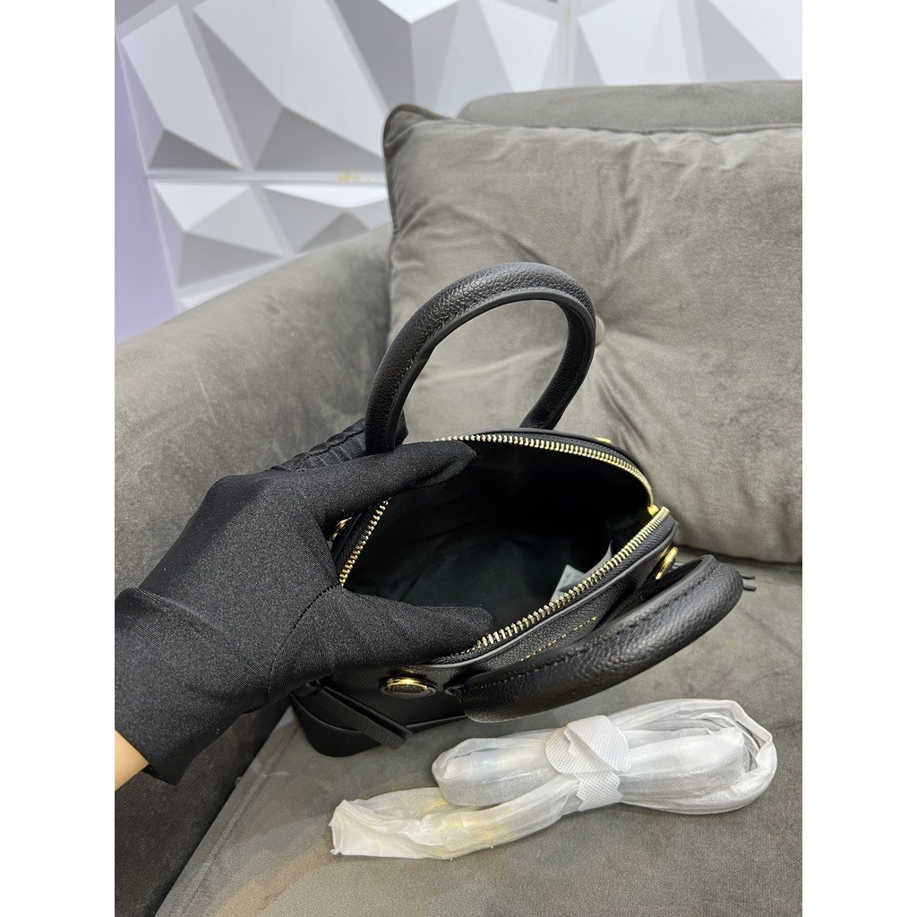 Túi xách nữ CNK dáng hến cầm tay kèm dây đeo chéo