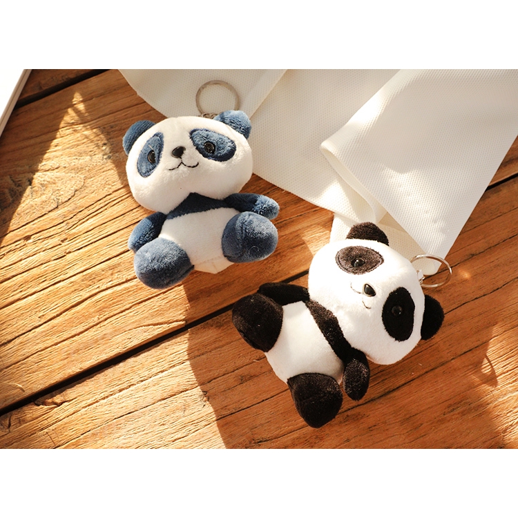 Móc Khóa Gấu Trúc Nhồi Bông Dễ Thương 10CM