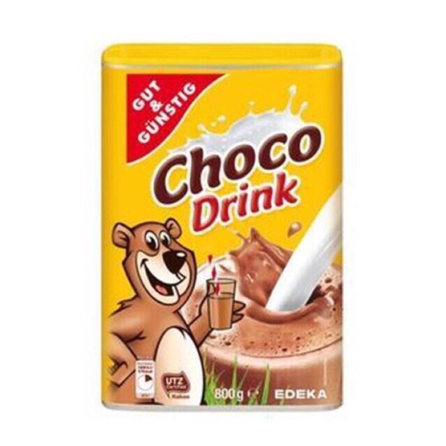 Hộp 800gr bột Cacao Choco Drink Đức
