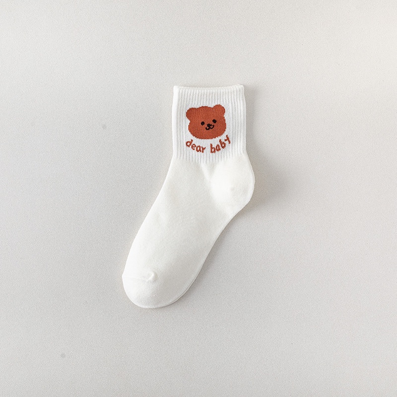 Vớ Cotton Thuần Khiết Phong Cách Nhật Bản Dễ Thương Cho Nữ