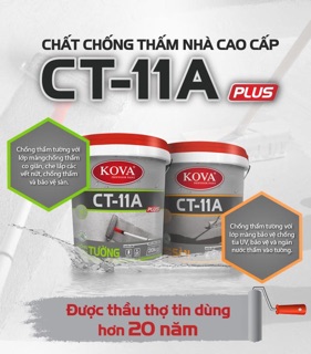 Chống Thấm KOVA sàn CT-11A Thùng 22kg