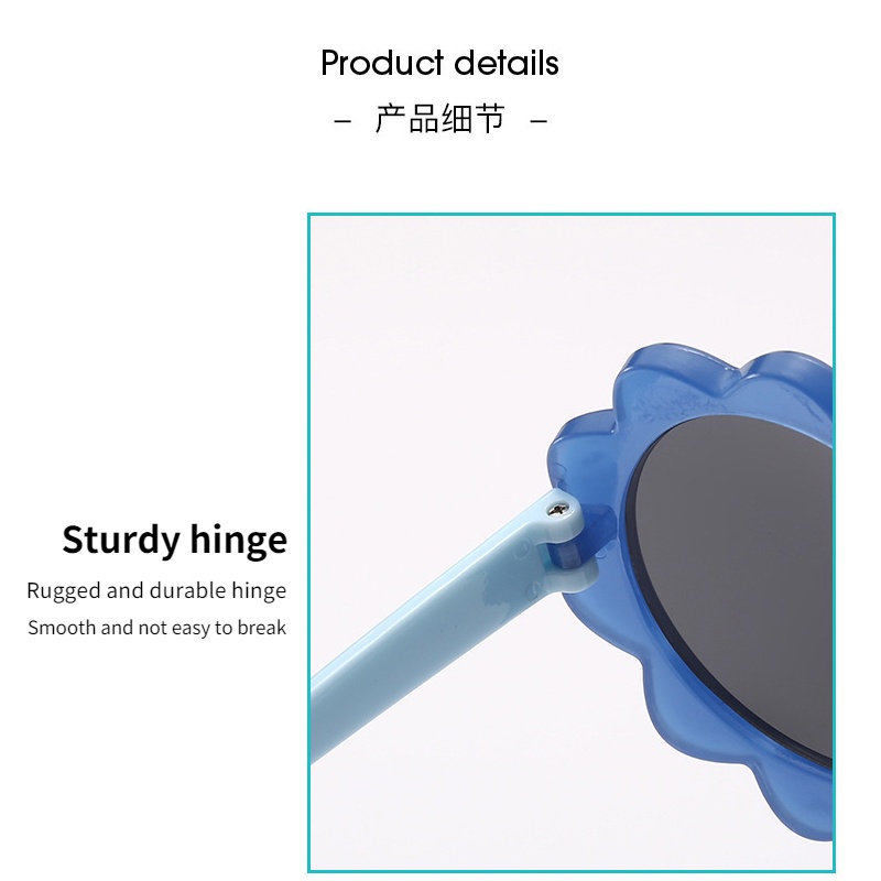 Kính mát chống tia cực tím thiết kế đơn giản phong cách Hàn Quốc sành điệu