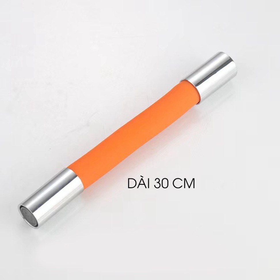 ống nối dài vòi nước phi 15mm linh hoạt có thể quay 720° theo mọi hướng, ống nước mở rộng silicone Lochi Store