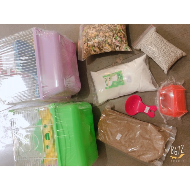 ( RẺ VÔ ĐỊCH ) Combo nuôi bé hámter(chọn 1 trong 2)