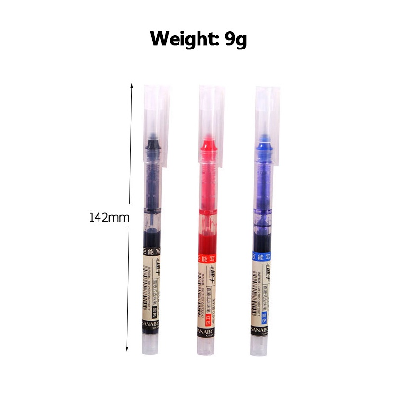 Bút Mực gel Ngòi 0.5mm Mực Đen Thiết Kế Độc Đáo Tiện Dụng Cho Học Sinh