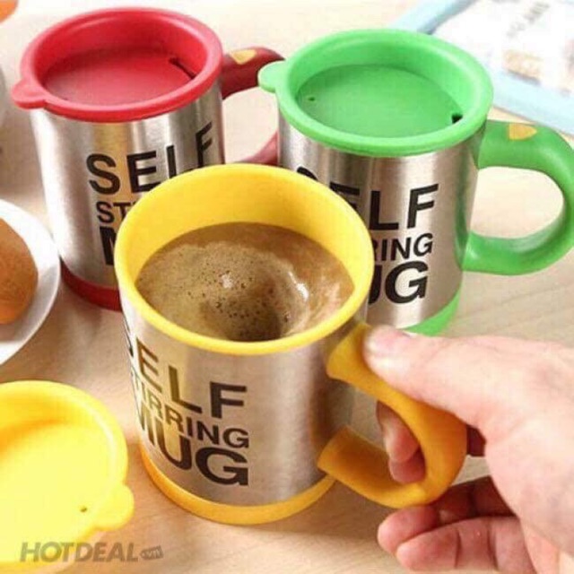 Cốc tự khuấy cafe