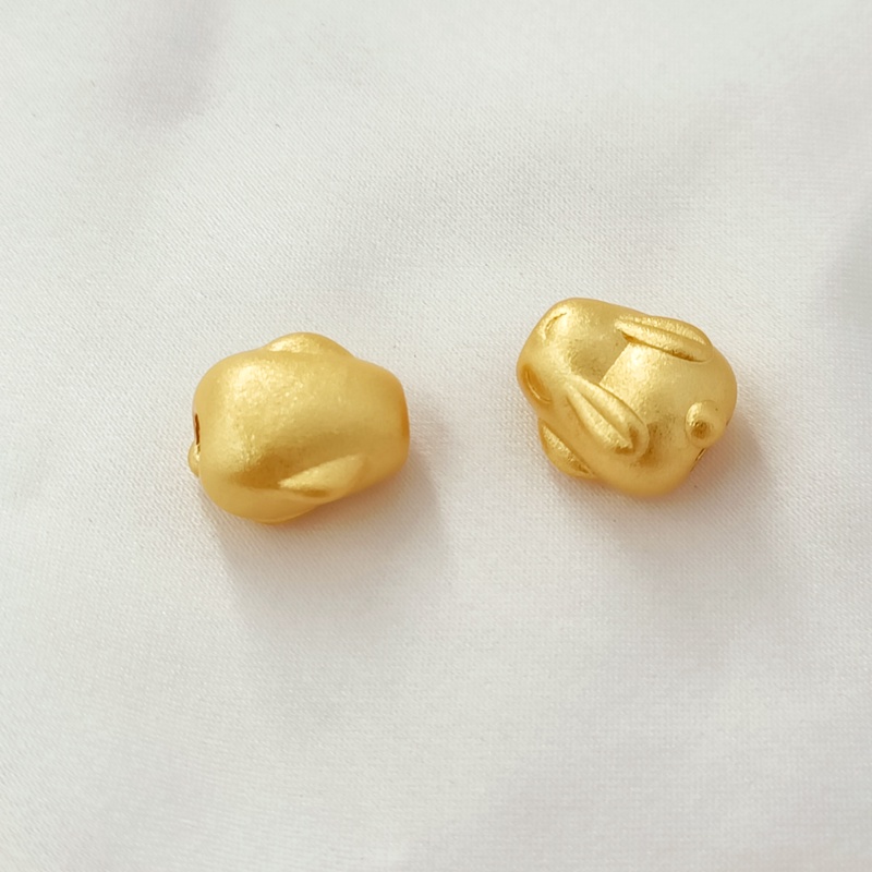 Hạt Cườm Hình Thỏ Nhỏ Dễ Thương Nhiều Màu Sắc Dùng Làm Trang Sức Thủ Công DIY