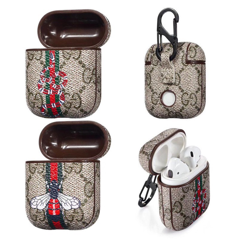 Vỏ bảo vệ hộp đựng tai nghe Airpods họa tiết Gucci đẹp mắt | BigBuy360 - bigbuy360.vn