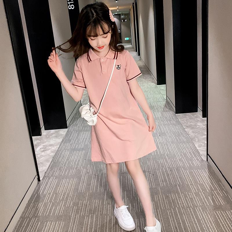 【11.11】【Flsh Sale 00:00-01:00】Đầm Thun Cộc Tay In Hoạt Hình Dễ Thương Cho Bé