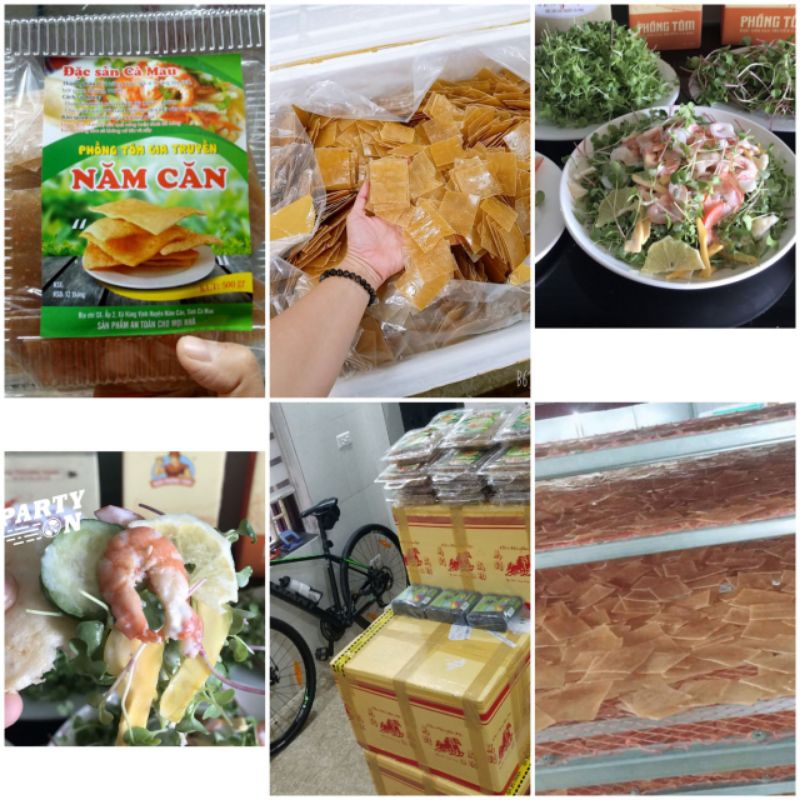 Phồng Tôm Cà Mau gói 500gr