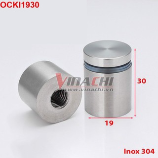 Ốc Chân Kính - Ốc Chân Kính Inox - 19*30mm - Bộ 4 Cái