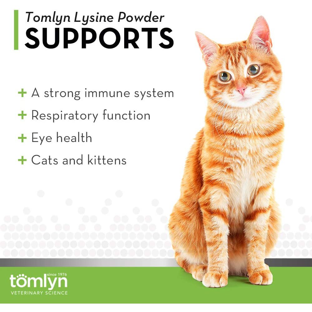 Bột L-Lysine tăng đề kháng cho mèo