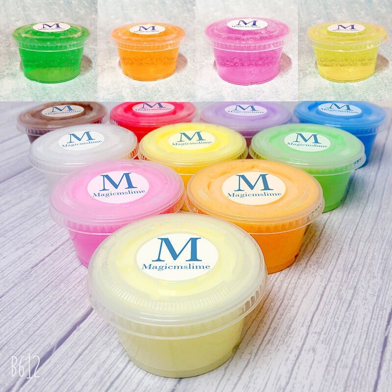 Slime mây basic cầu vồng M Magicmsmlime dẻo cao cấp - Đồ chơi cho bé sáng tạo giảm stress