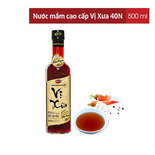 Nước Mắm Vị Xưa Cao Cấp - Nước Mắm Barona Loại 500ML