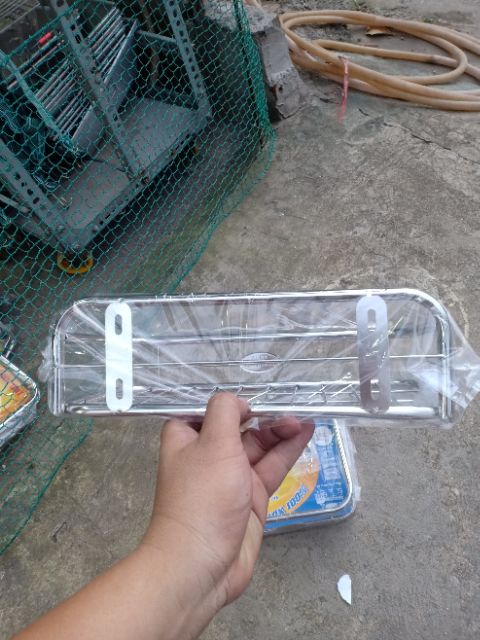 Kệ gia vị treo 1 tầng Inox 201